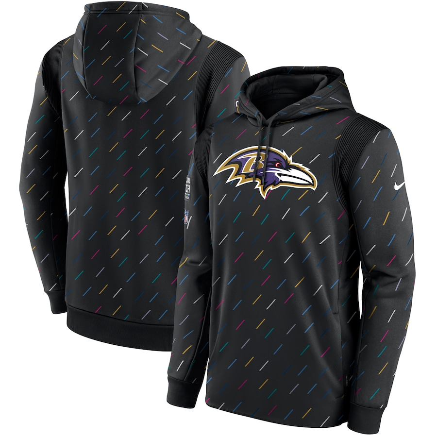 Women NFL Baltimore Ravens 2025 Nike black hoodie->boston red sox->MLB Jersey